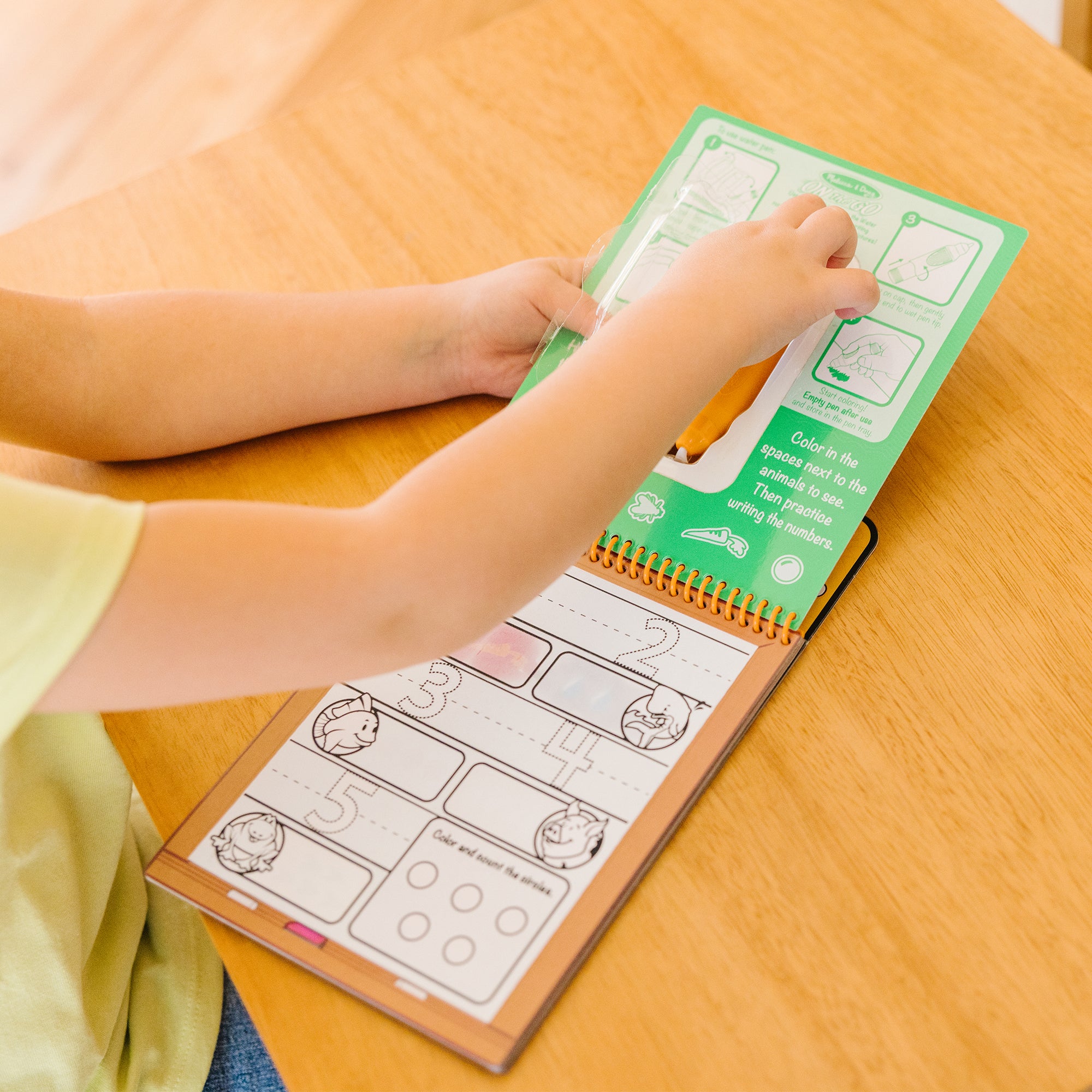 Water Wow! Water-Reveal Activity Pad - Numbers - Image 10
