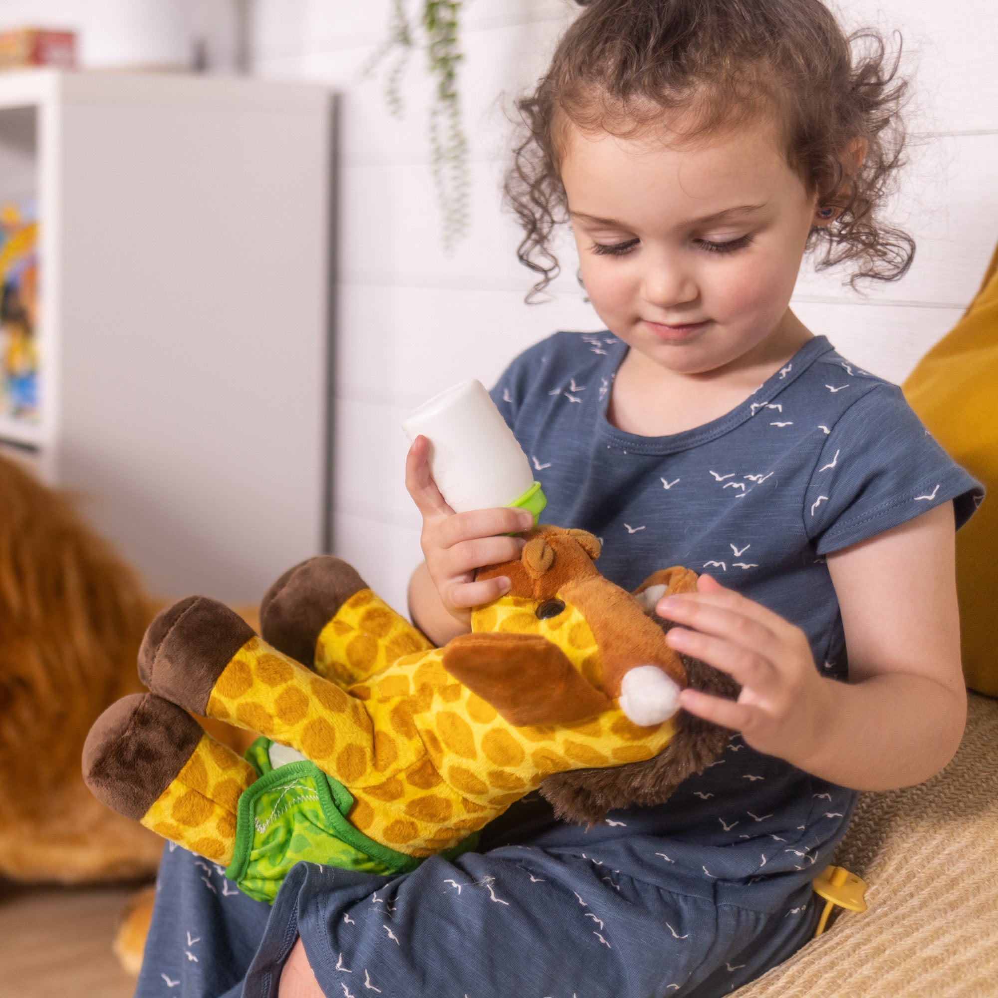 Baby Giraffe Stuffed Animal - Image 7