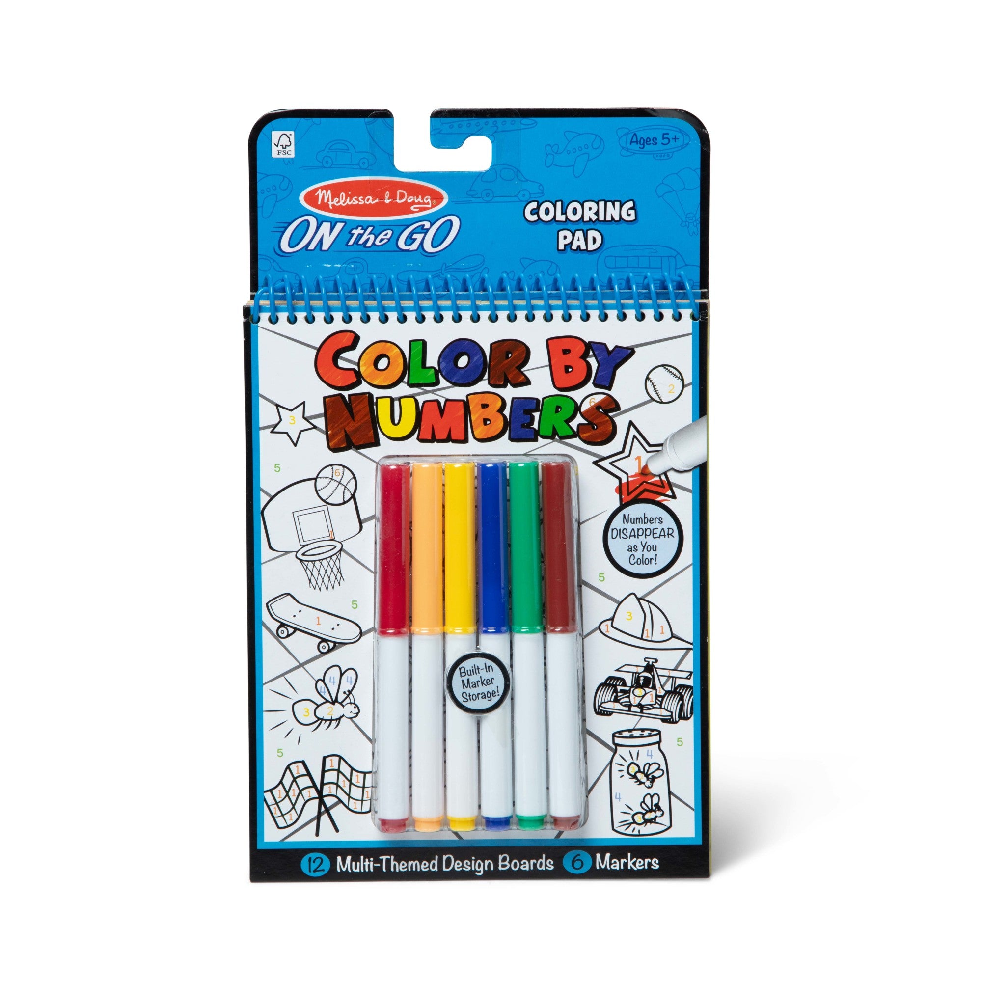 Color By Numbers - Blue