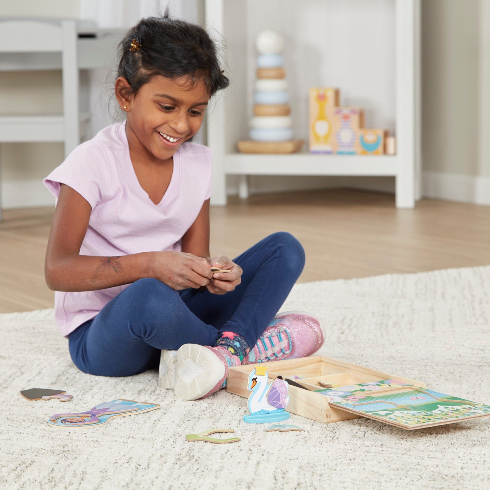 Ballerina/Fairy Magnetic Dress-Up Play Set - Image 10