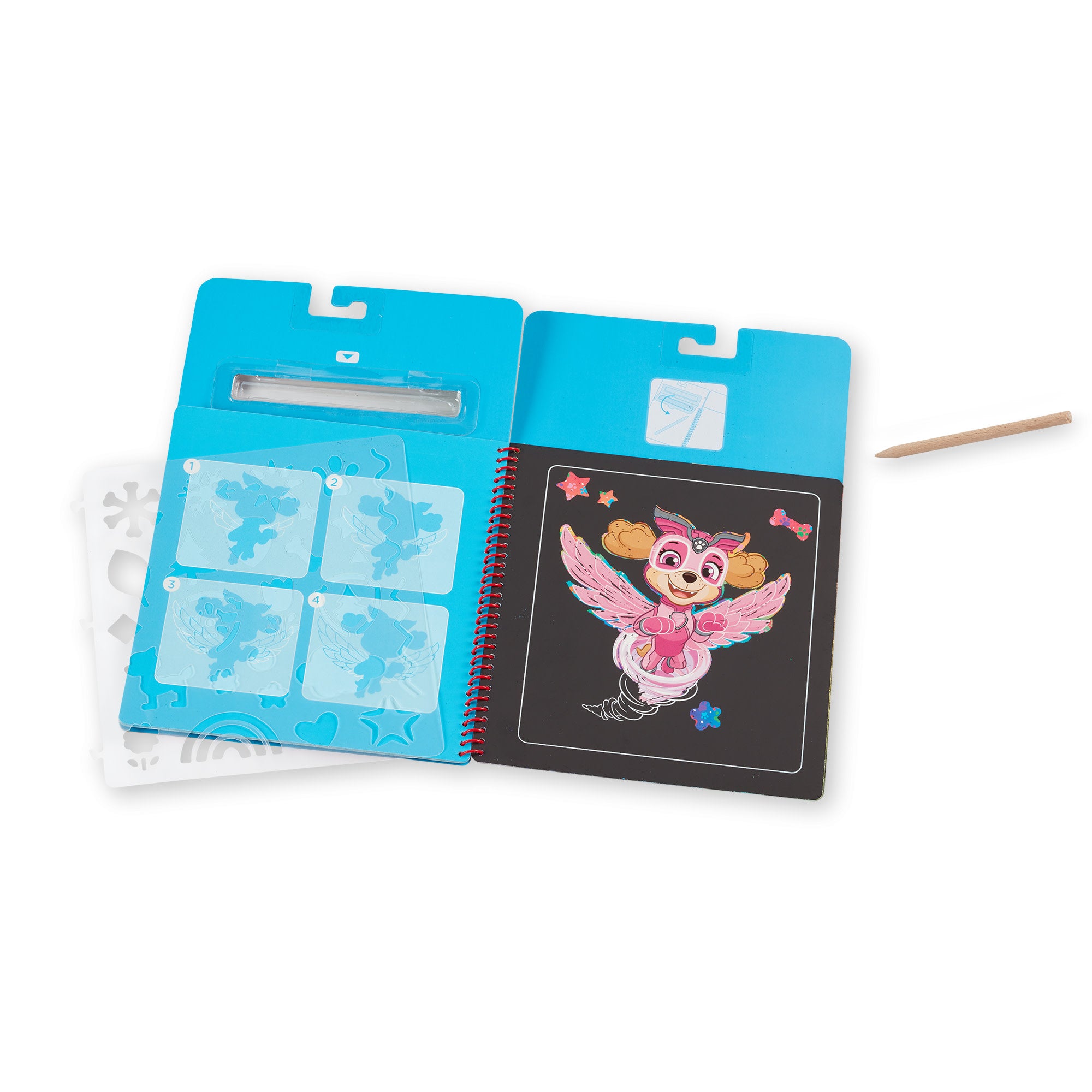 PAW Patrol Scratch Art Pad - Skye - Image 2