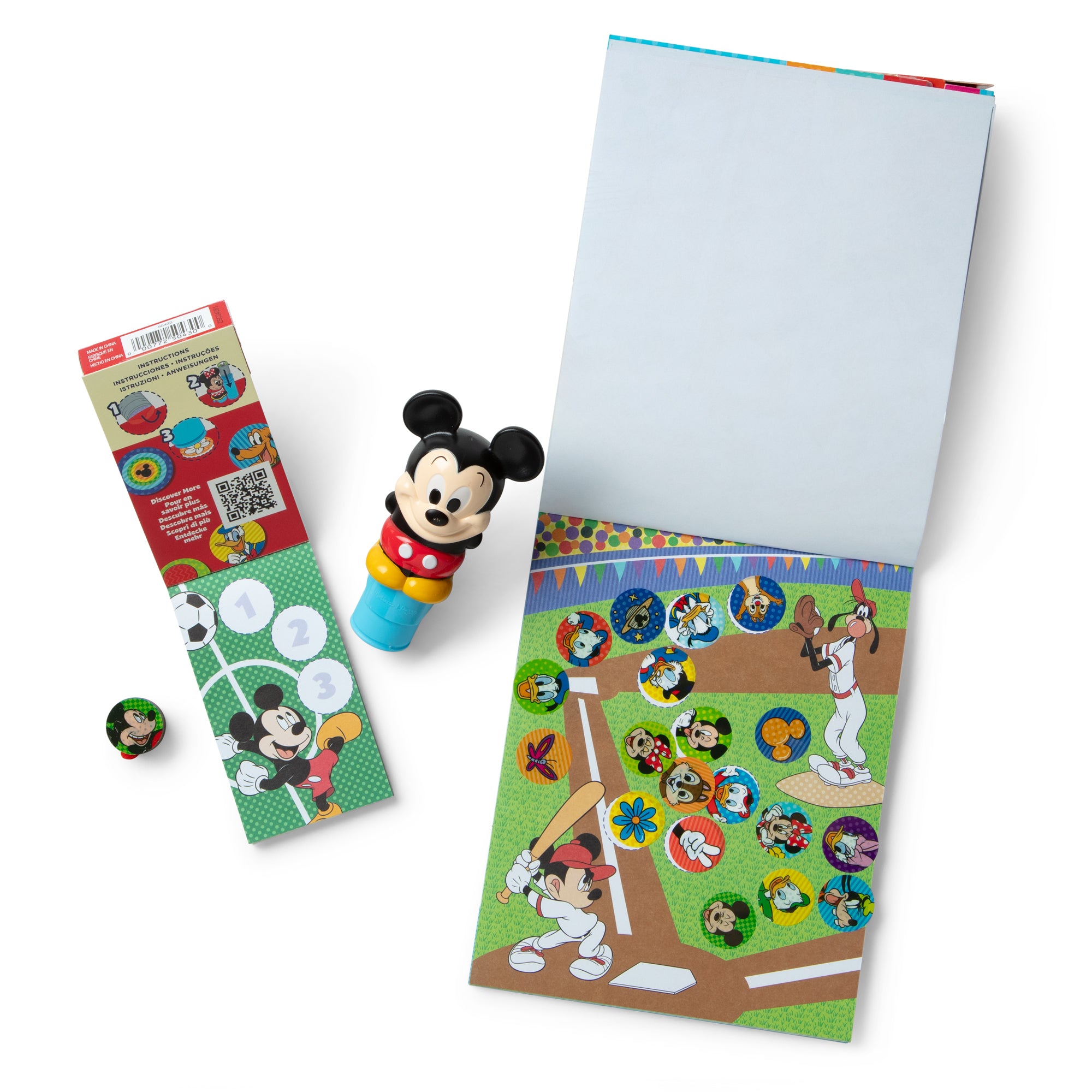 Sticker WOW!? Disney Mickey Mouse Bundle: Activity Pad & Sticker Stamper + Mini Activity Pad and 200 Refill Stickers - Image 3