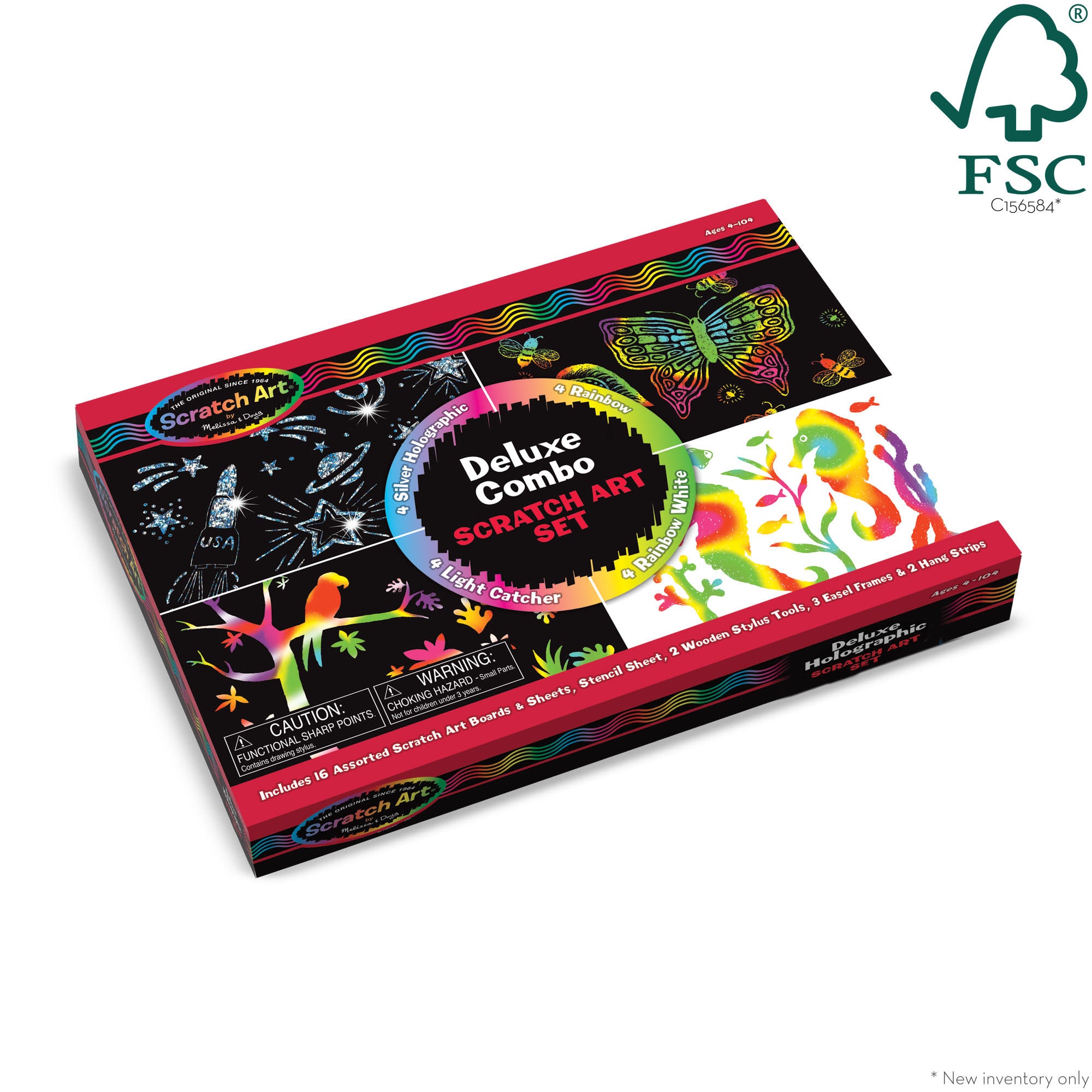 Deluxe Combo Scratch Art Set - Image 3
