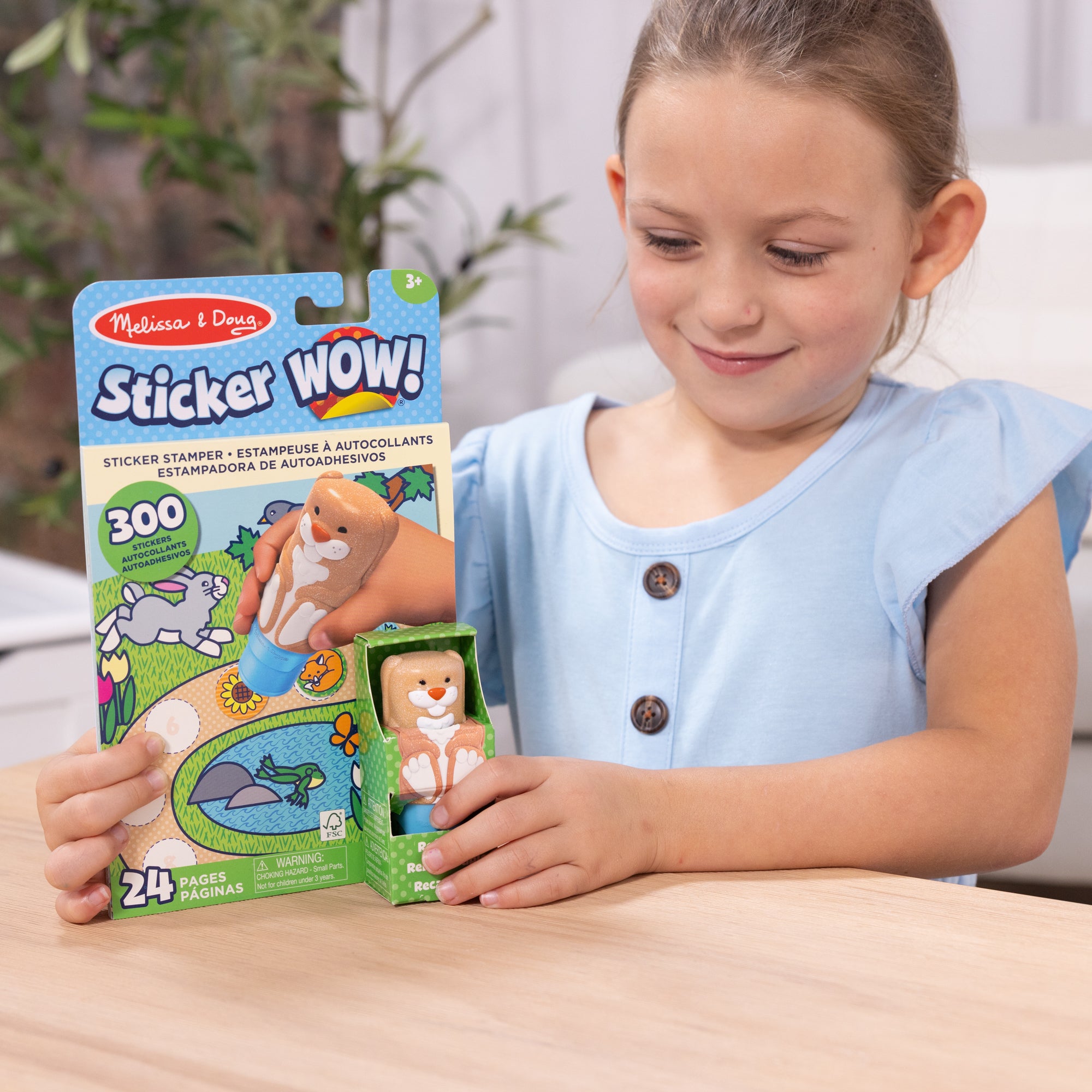 Sticker WOW!? Activity Pad & Sticker Stamper - Bunny - Image 2