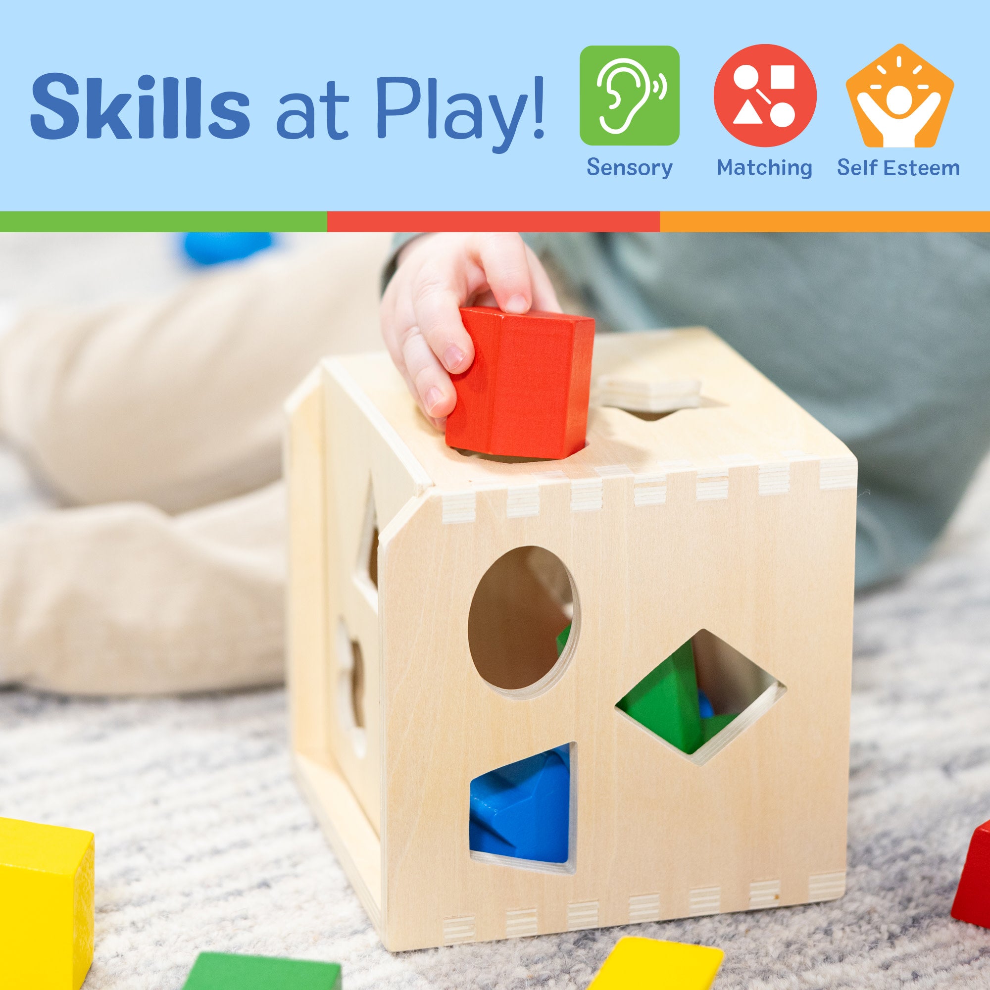 Shape-Sorting Cube - Image 5