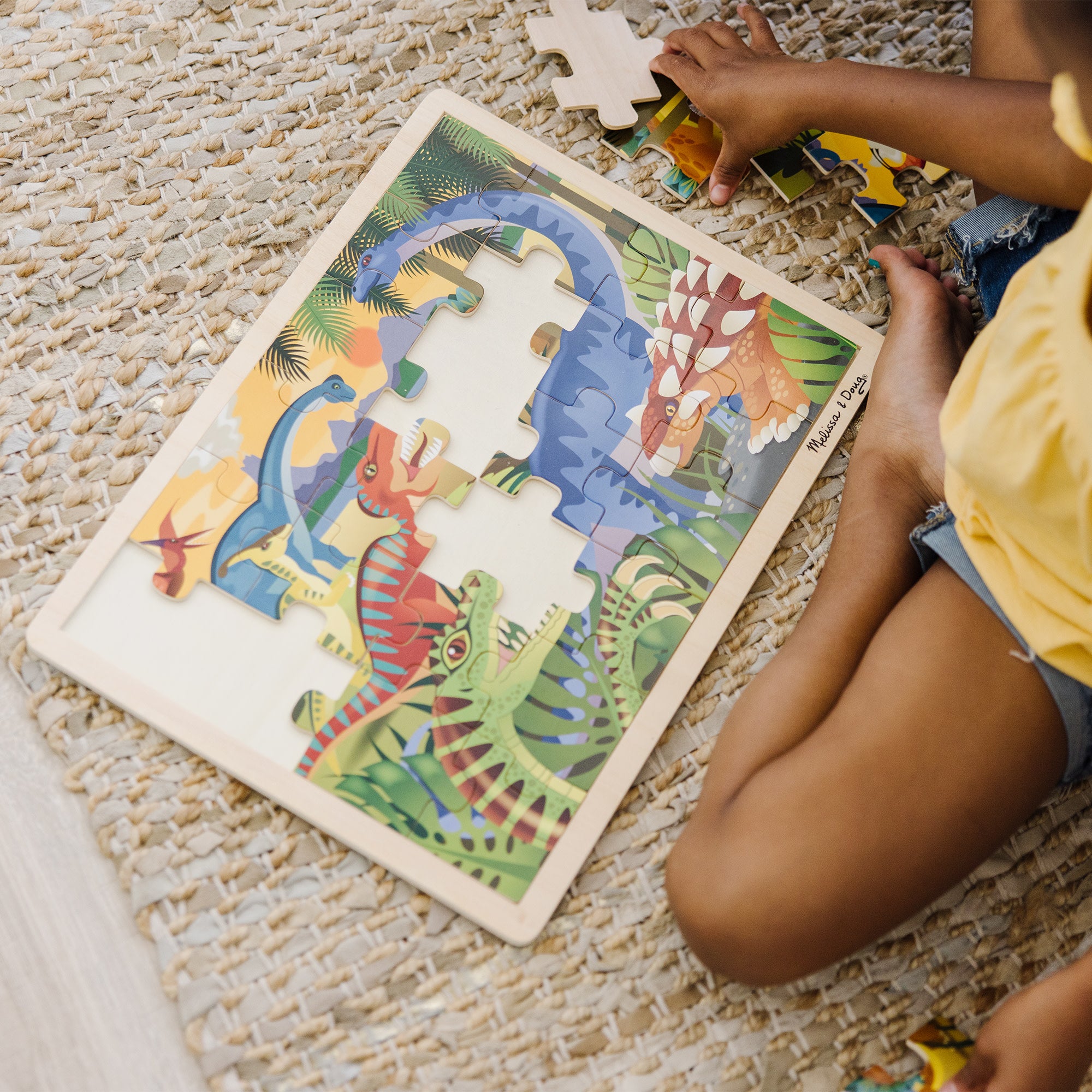 Dinosaur Wooden Jigsaw Puzzle - 24 Pieces - Image 6