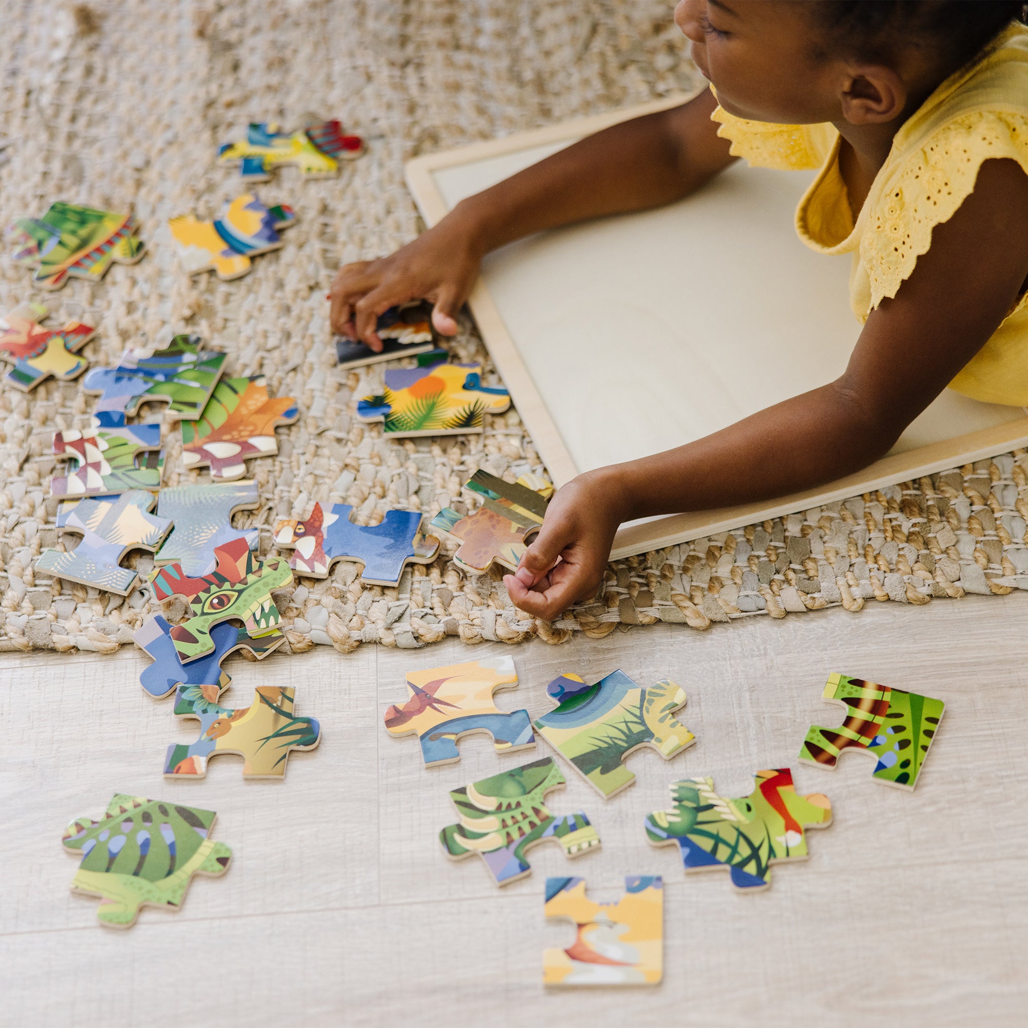 Dinosaur Wooden Jigsaw Puzzle - 24 Pieces - Image 5