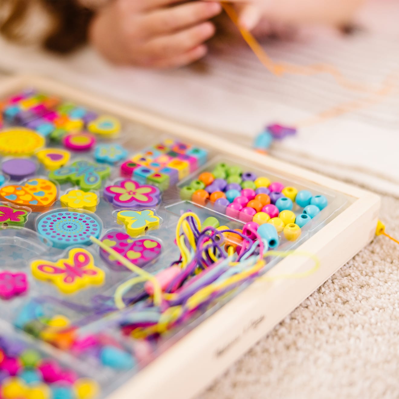 Created by Me! Bead Bouquet Wooden Bead Kit - Image 5