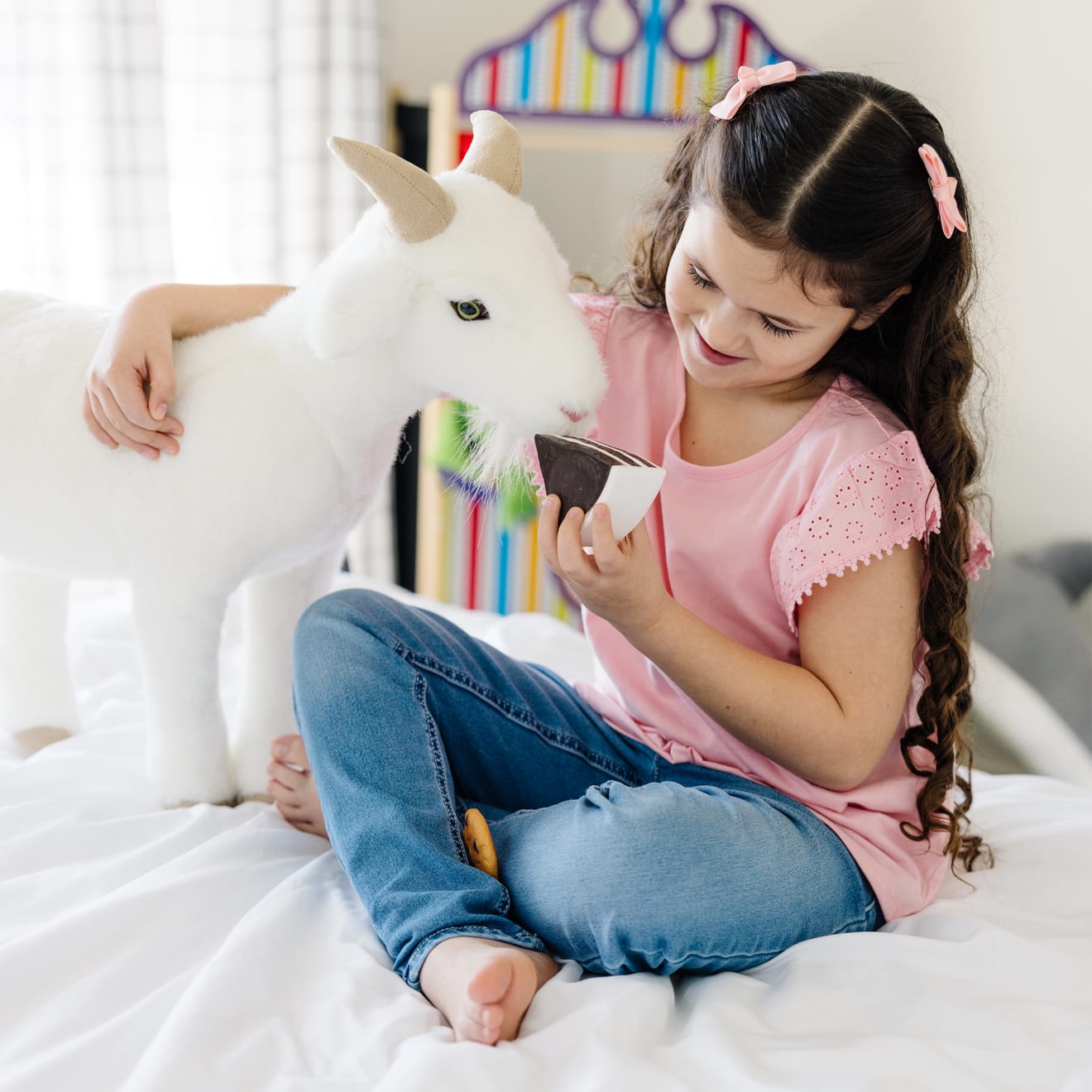 Lifelike Plush Goat - Image 6