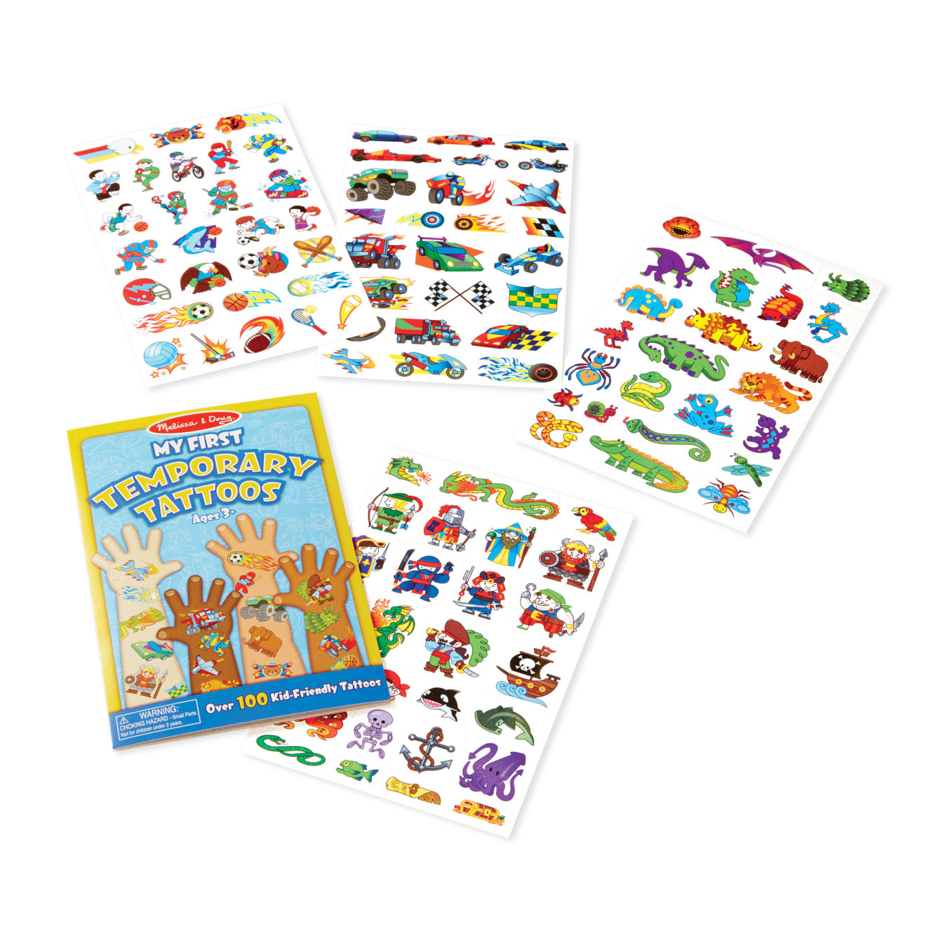 My First Temporary Tattoos: 100+ Kid-Friendly Tattoos - Adventure. Creatures. Sports. and More - Image 4