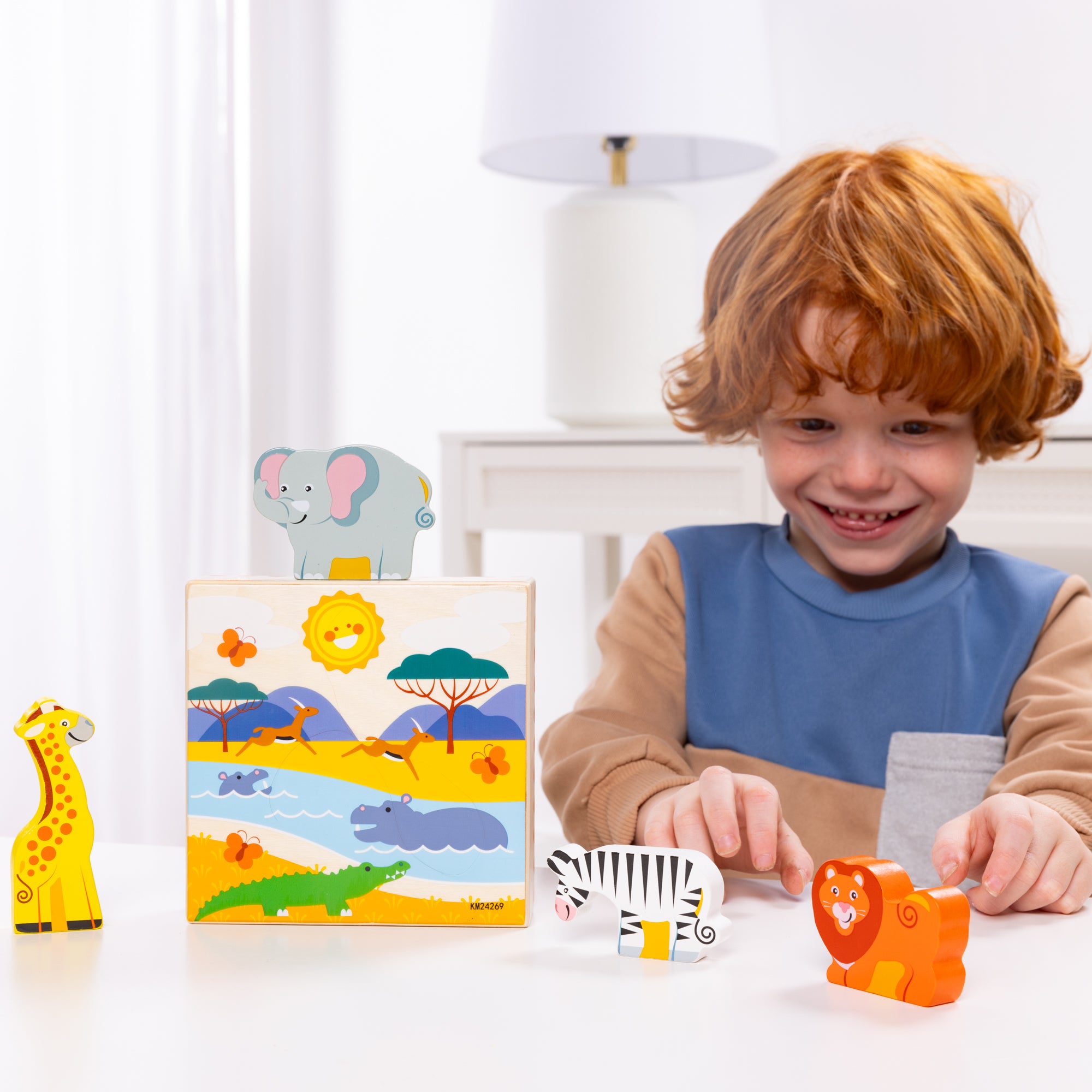 Wooden Animal Matching - Safari - Image 7