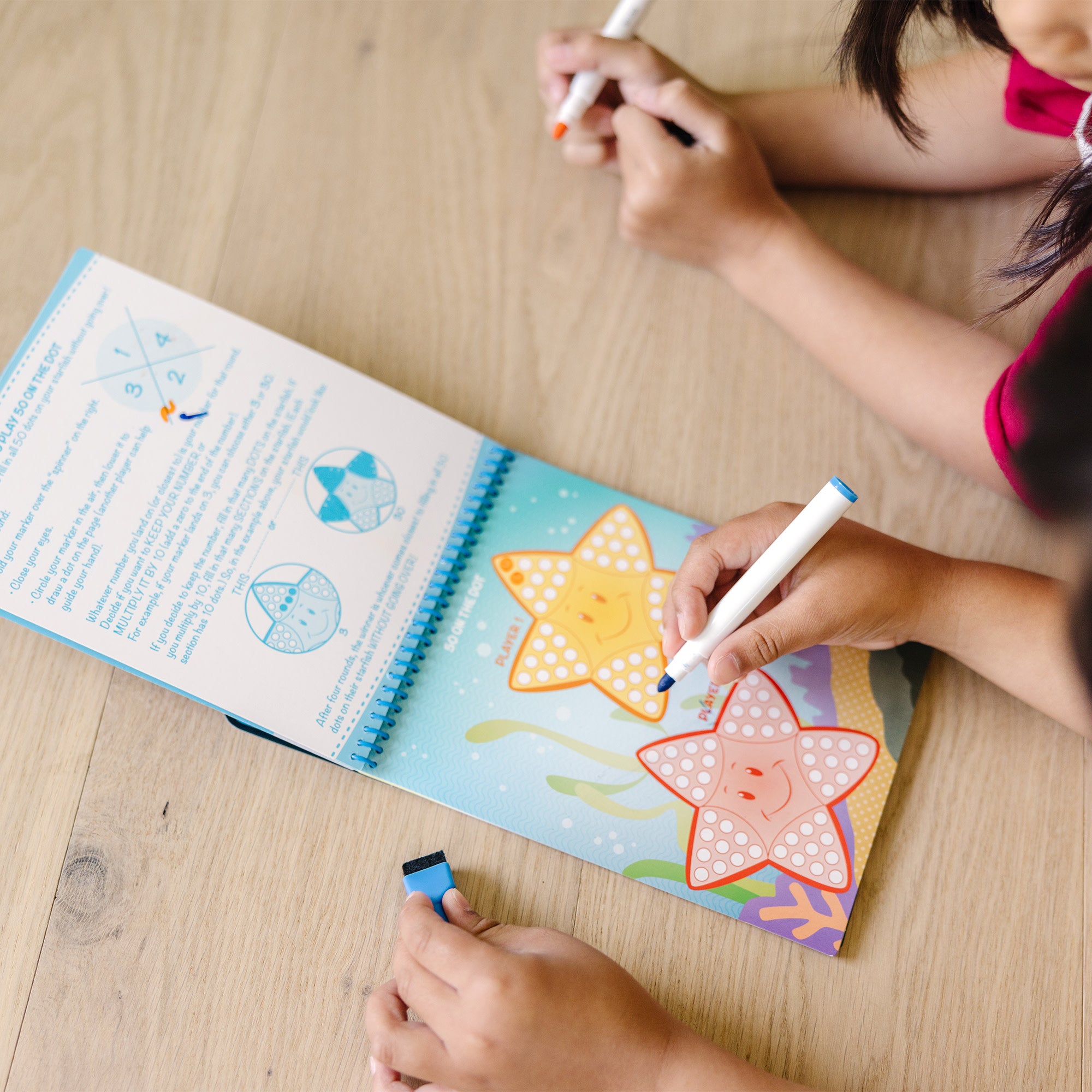 Game On! Wipe-Off Activity Pad - On the Go Travel Activity - Image 5